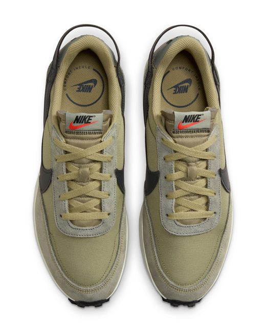 Nike Green Waffle Debut Retro Sneaker for men