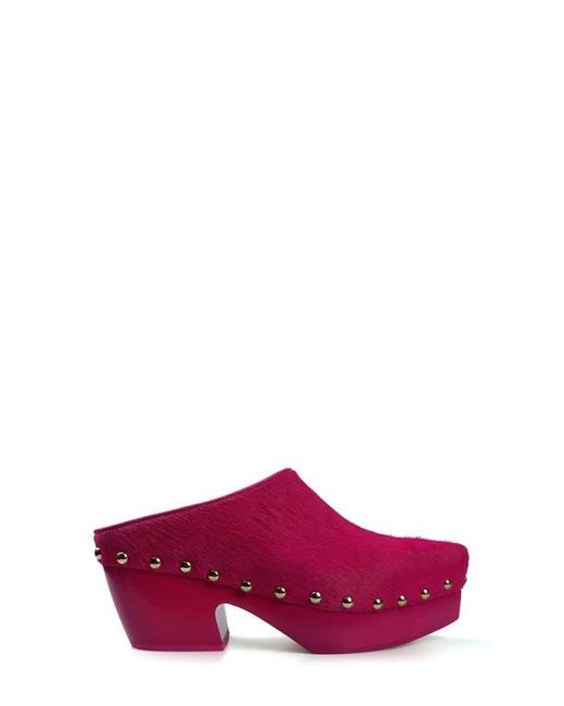 Zigi Pink Faustina Pointed Toe Platform Mule