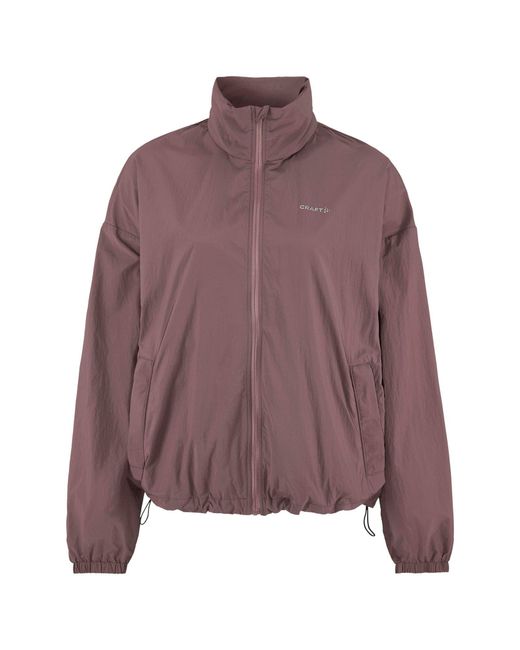 C.r.a.f.t Brown Hypervent Oversize Packable Wind Jacket