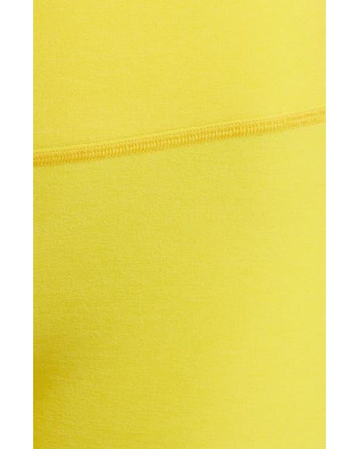 Beyond Yoga Yellow Spacedye At Your Leisure High Waisted Midi leggings