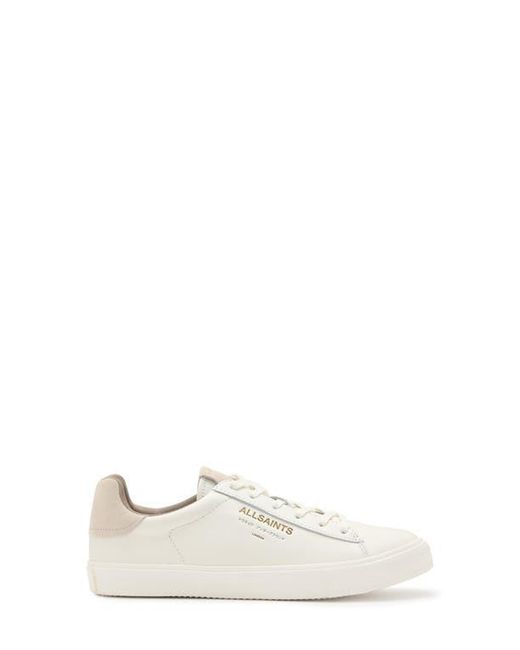 AllSaints White Underground Sneaker