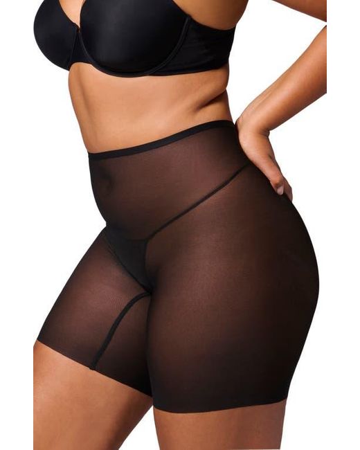 Simone Perele Black Essential Uplifting Mid Rise Shaper Shorts