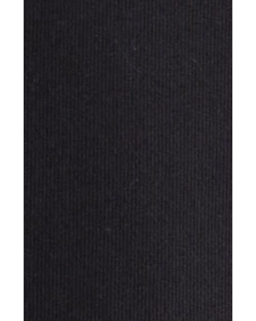 Versace Black Via Gesù Logo Graphic Hoodie for men