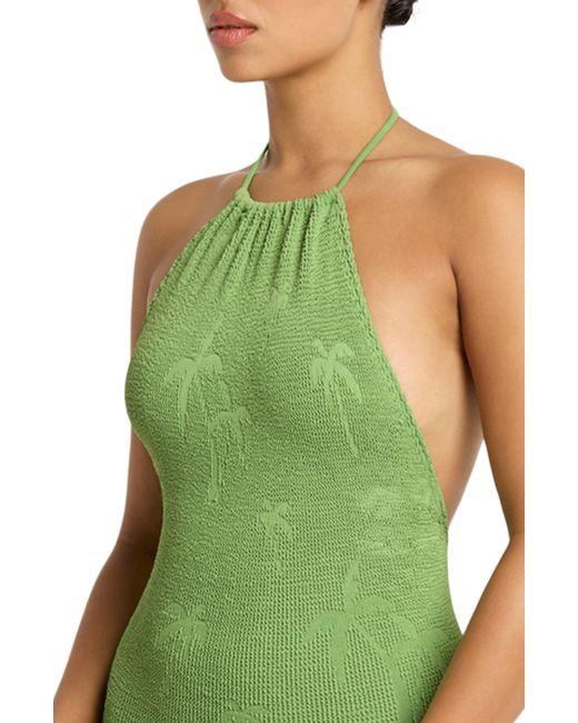 Bondeye Green Imogen Body-con Cover-up Minidress