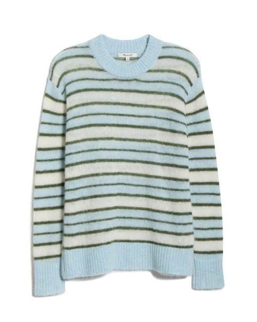 Madewell Blue Oversize Pullover Sweater