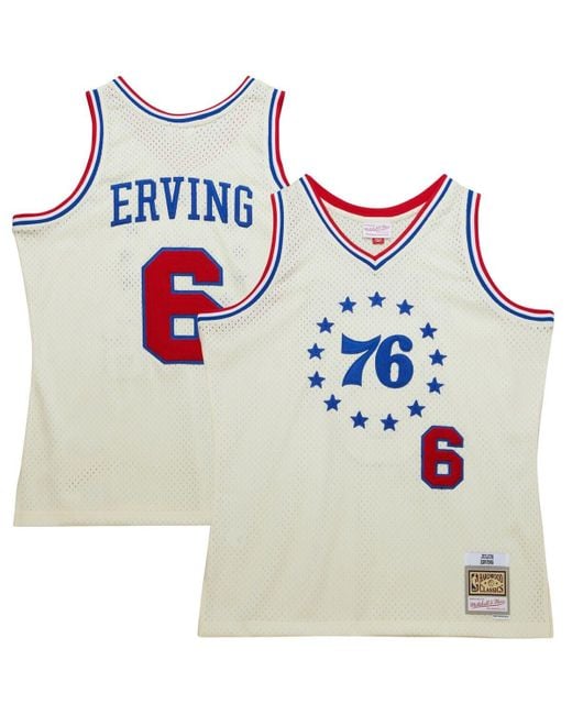 Cream 76ers jersey sale
