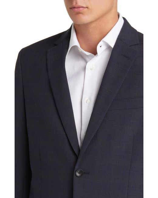 Nordstrom Blue Trim Fit Wool Blend Suit for men