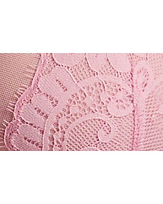Hunkemöller Pink Milaan Strappy Lace Underwire Bra