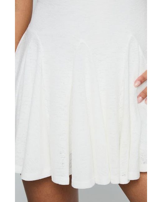 Princess Polly White Writing Vows One-Shoulder Minidress