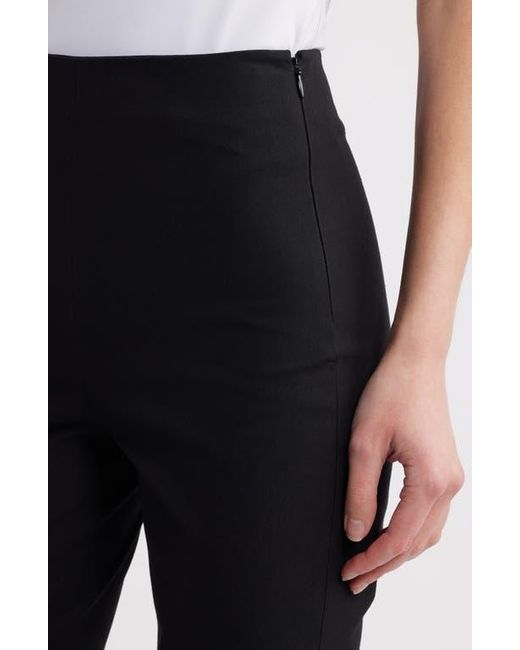 Theory Black Approach Capri Pants