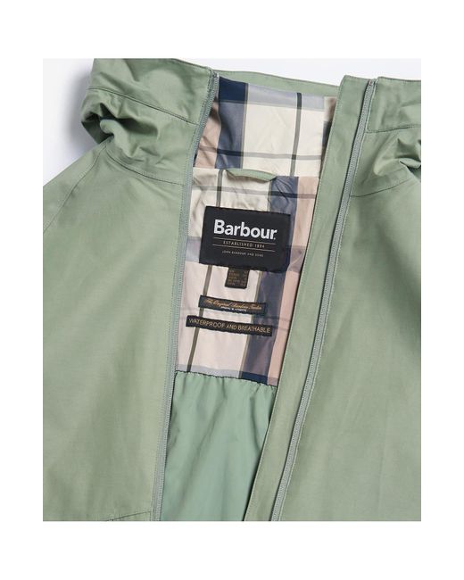 Barbour Green Heron Waterproof Jacket