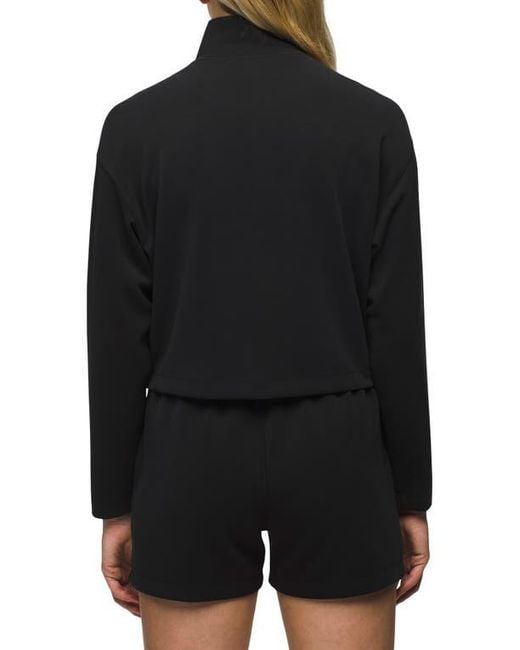 Prana Black Shea Half Zip