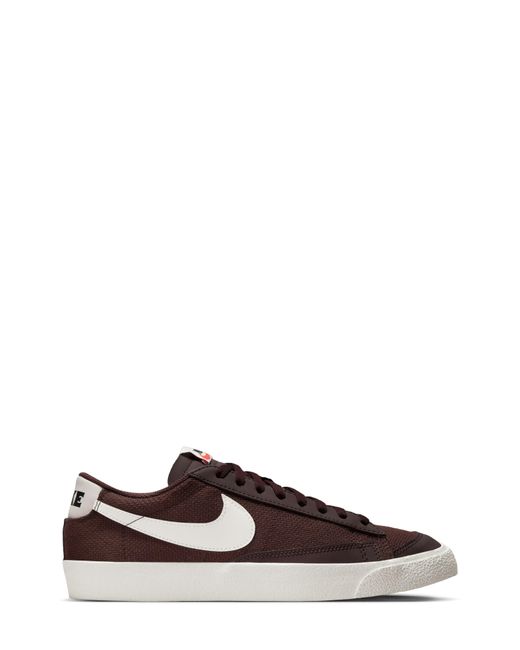 Nike Blazer Low '77 Premium Sneaker in Brown for Men | Lyst