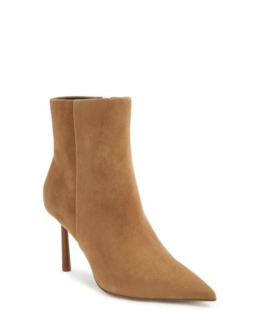 Reiss Brown Karlie Pointed Toe Bootie