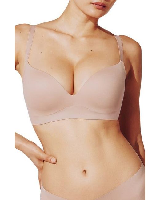 Thirdlove Natural Zero Edge Wireless Push-Up Bra