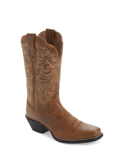 Ariat Brown Roundup Western Boot