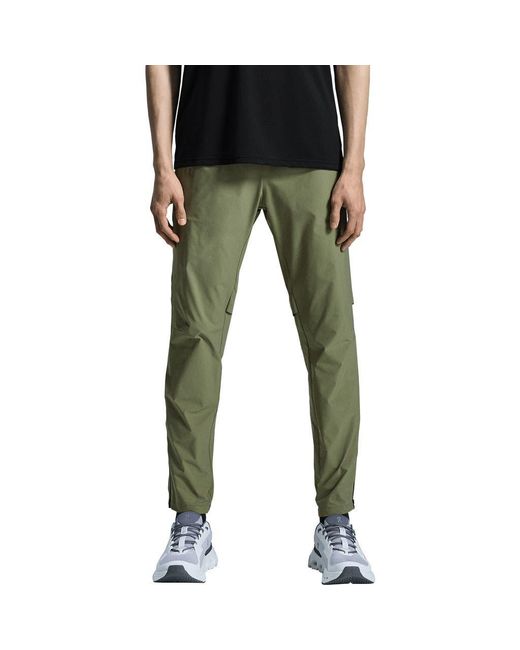 On Shoes Green Core Zip Cuff Pants for men