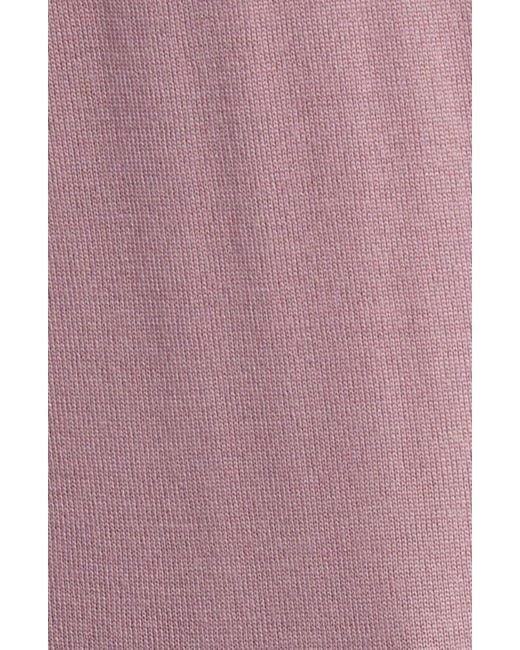 Nordstrom Pink Wool & Silk Blend Polo Sweater for men