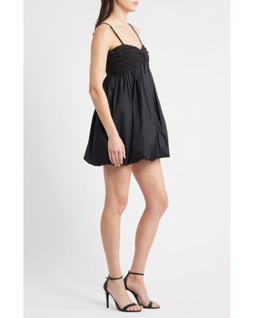 Likely Black Serefina Mixed Media Bubble Minidress