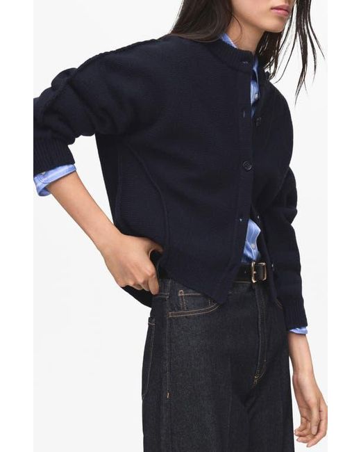 Mango Black Sea Cardigan