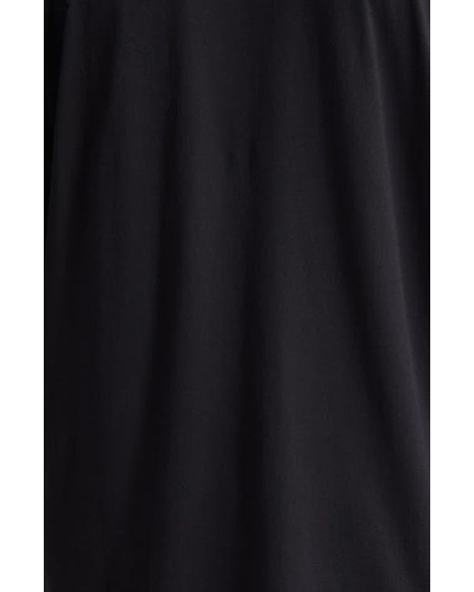 MM6 by Maison Martin Margiela Black Trompe L'Oeil Taped Numeric Logo Graphic T-Shirt for men