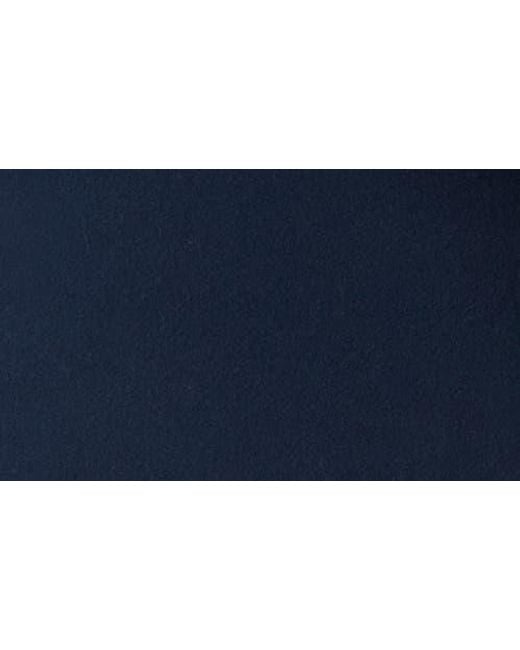 Akris Blue Fitted Virgin Wool Flannel Jacket