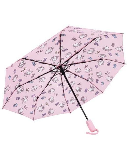 Sanrio,Hello Kitty Pink Gradient Bow Print Umbrella
