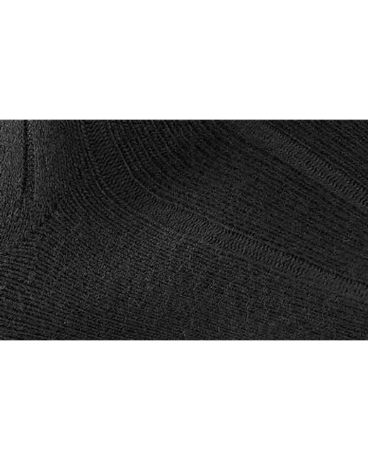 Falke Black Lhasa Wool Blend Socks for men