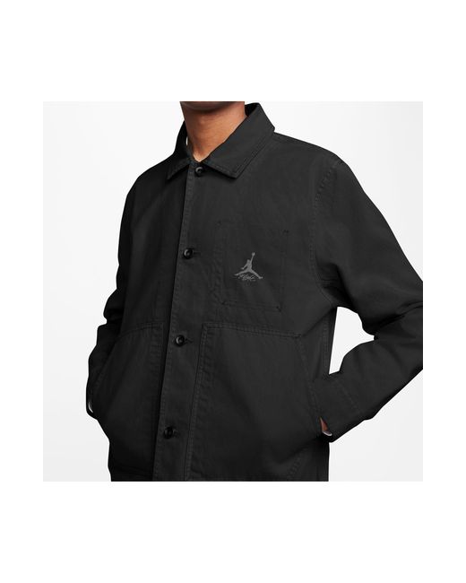 Nike Black Essentials Chicago Cotton Jacket for men