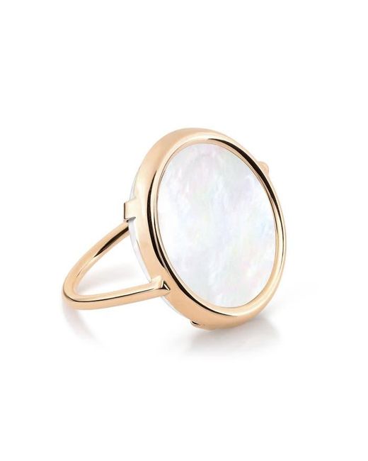 Ginette NY Metallic Disc Ring