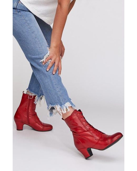 Miz Mooz Red Flicka Bootie