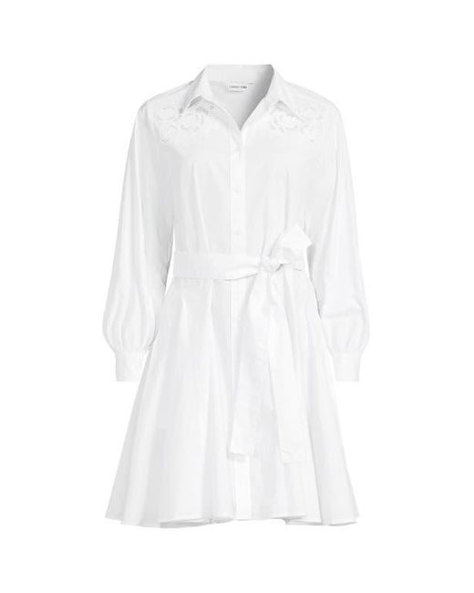 chinese dress ladies Lands' End Women's Starfish 3/4 Sleeve Dress X-Small Black at Amazon  Women's Clothing store