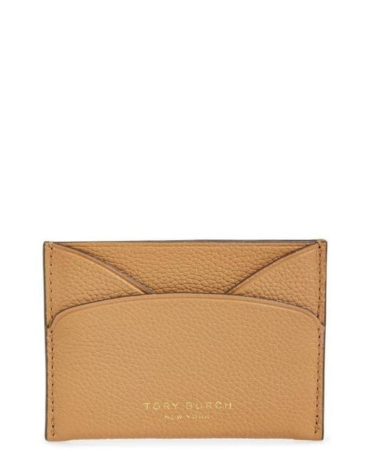 Tory Burch Brown Romy Card Case