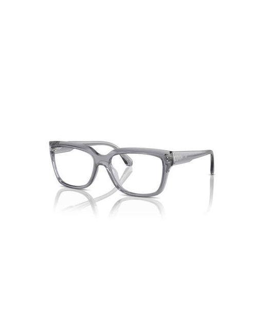 Michael Kors Metallic 54Mm Rectangle Optical Glasses