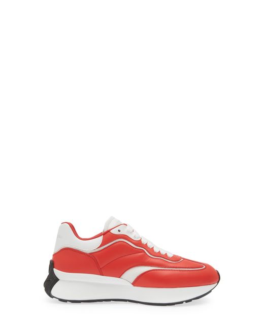 Alexander McQueen Red Sprint Runner Sneaker for men