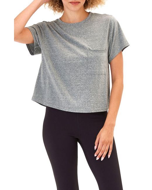 Threads For Thought Gray Shelbie Jersey Pocket T-shirt