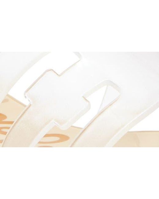 Sam Edelman Natural Bay Jelly Slide Sandal