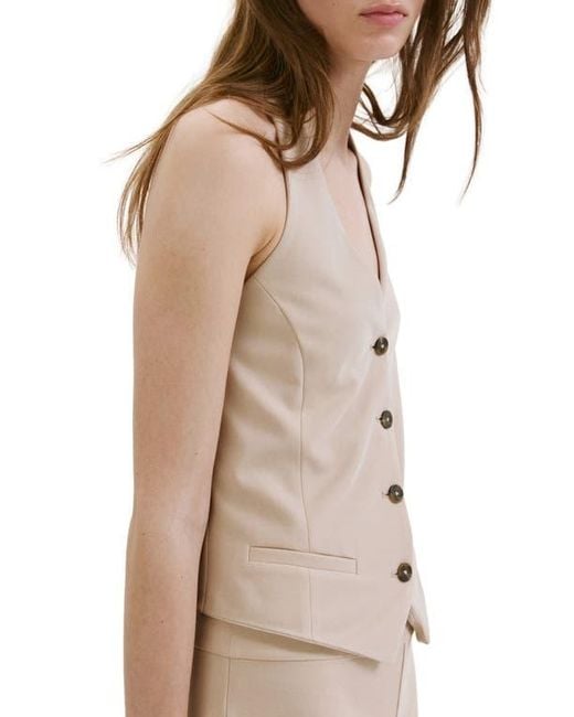 Mango Natural Halter Vest