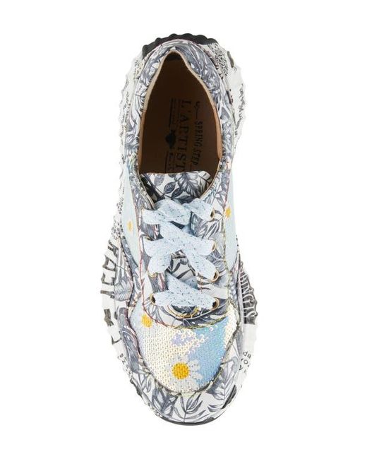 Spring Step White Zingy Sneaker