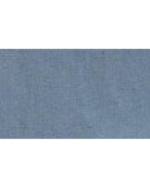 Max Mara Blue Amelie Belted Sleeveless Cotton & Linen A-line Dress