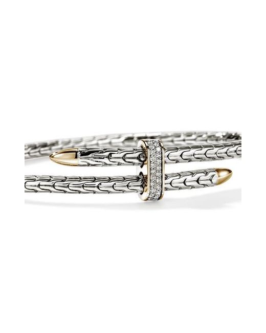 John Hardy Metallic Spear Bangle, 4Mm