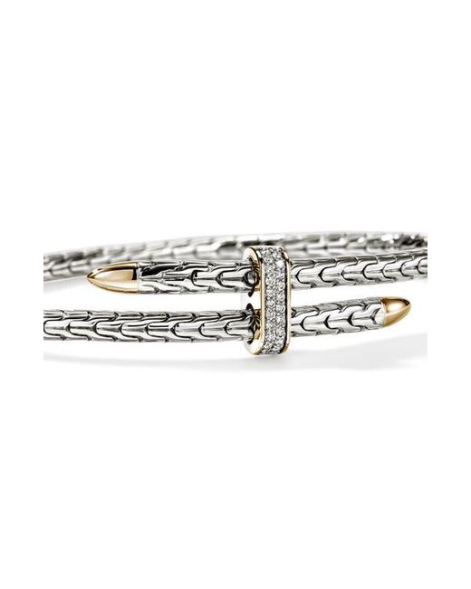 John Hardy Metallic Spear Bangle, 4Mm