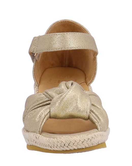 L'amour Des Pieds Natural Oribel Wedge Sandal