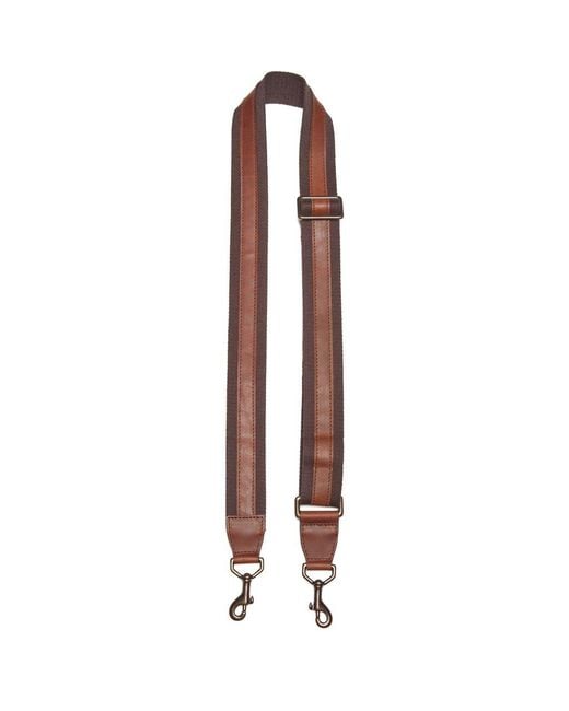 Korchmar Brown Lee Interchangeable Shoulder Strap for men