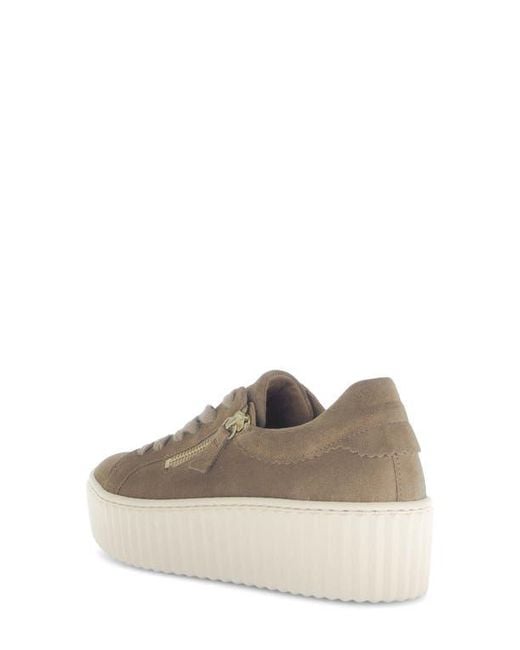 Gabor Natural 53.200 Platform Sneaker