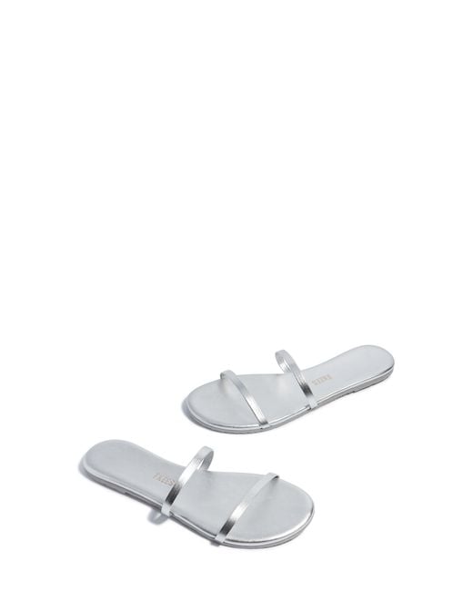 TKEES Metallic Gemma Sandal