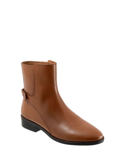 Trotters Brown Annette Bootie