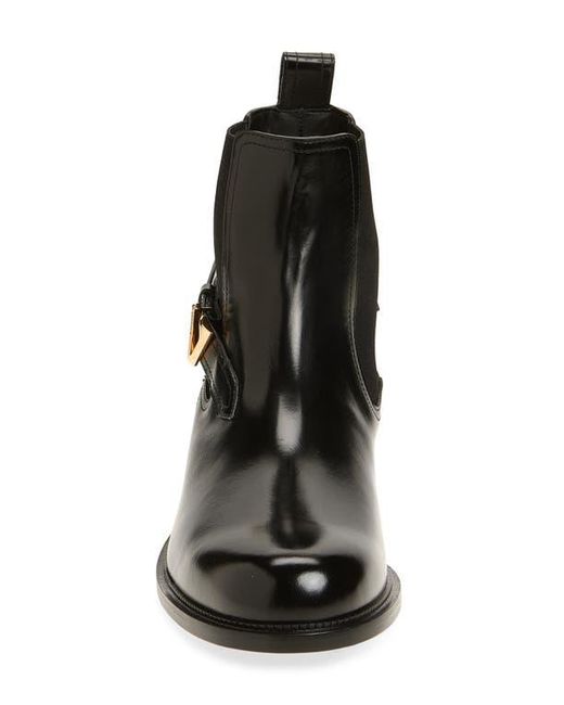 Versace Black Vlogo Chelsea Boot for men