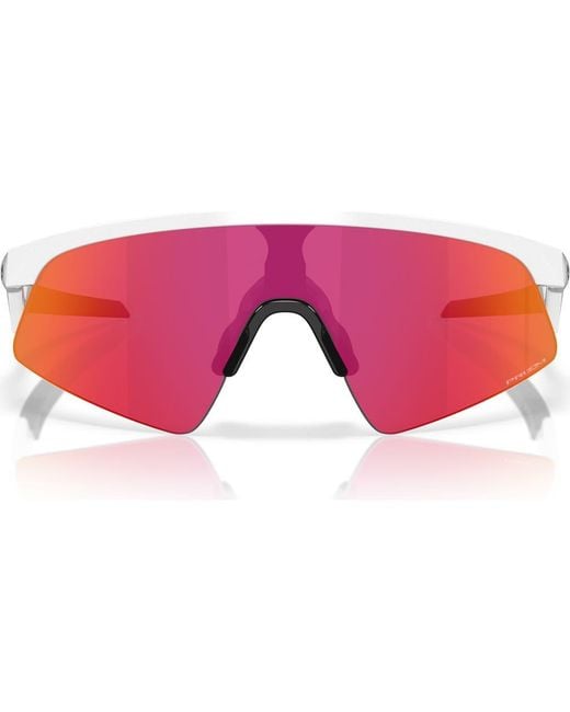 Oakley Pink Prizm Everyday 28Mm Rectangular Sunglasses for men