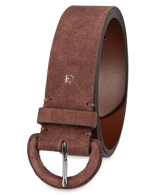 Cole Haan Covered Buckle Suede Belt – Light Brown – Size M – NWT Cole Haan Covered Buckle Suede Belt in Brown | Lyst main image 2